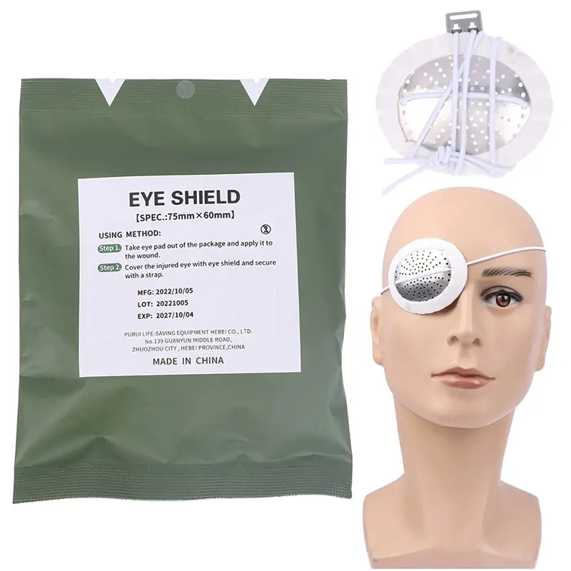 Akis Shield Aliuminio Aloy Virš Nukentėjęs Ar Pooperacinių Akis už Akių Apsauga Akių Operacijos, Apimančios Kvėpuojantis
