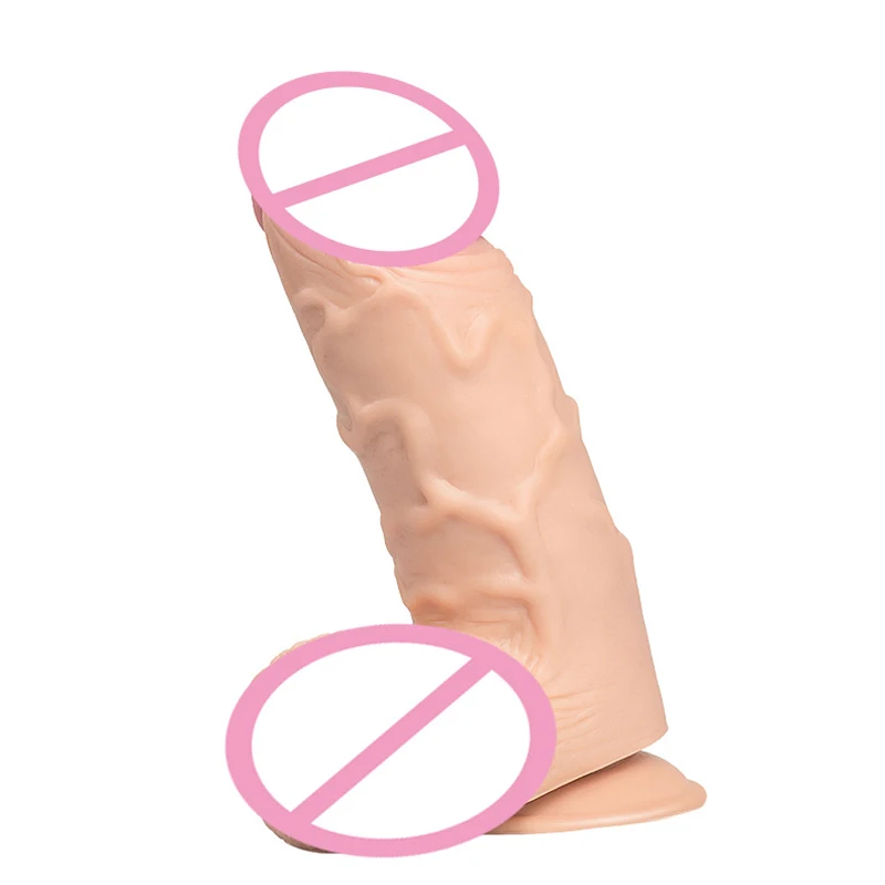 Didelis Dildo Realistiškas Penis Sekso Žaislai Lesbiečių Masažas, G-Spot Masturbacija Lazdele Storas Gaidys Didžiulis Penis Erotiniai Suaugusiems