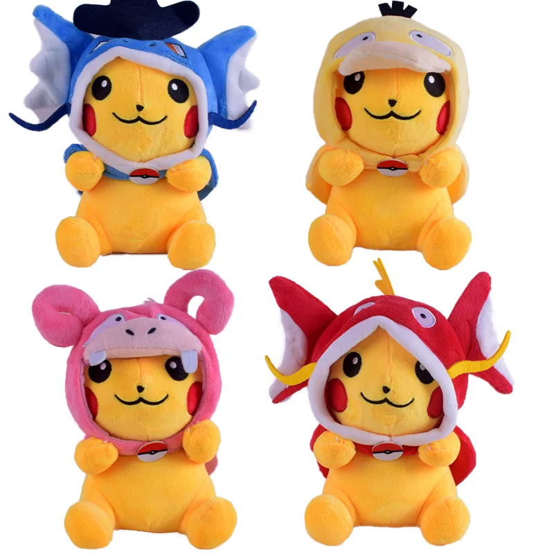 PokemonJapanese AnimationDisguise Pikachu CartoonKoda Antis SoftDoll CuteTransformationPlush Žaislai, Vaikų DollsChristmas Dovanos